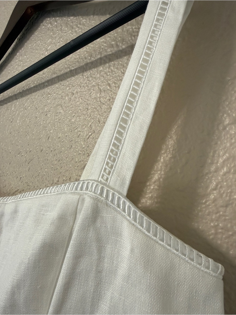 NWOT Reformation Everett Linen Midi Dress White A-Line Summer Vacation 8 Bridal - Picture 7 of 10